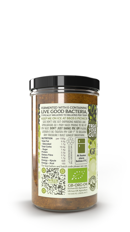 Live fermented organic probiotic gut healthy lime pickle